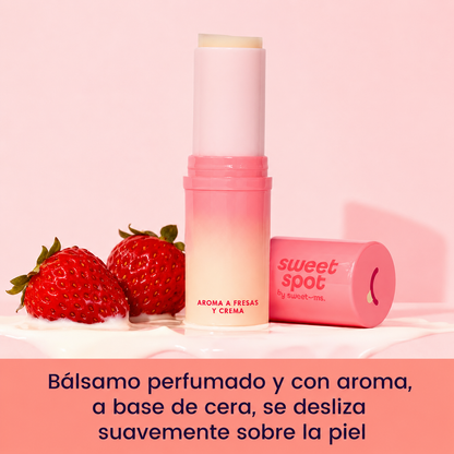 OVELLE Perfume Sólido Fresa y Crema