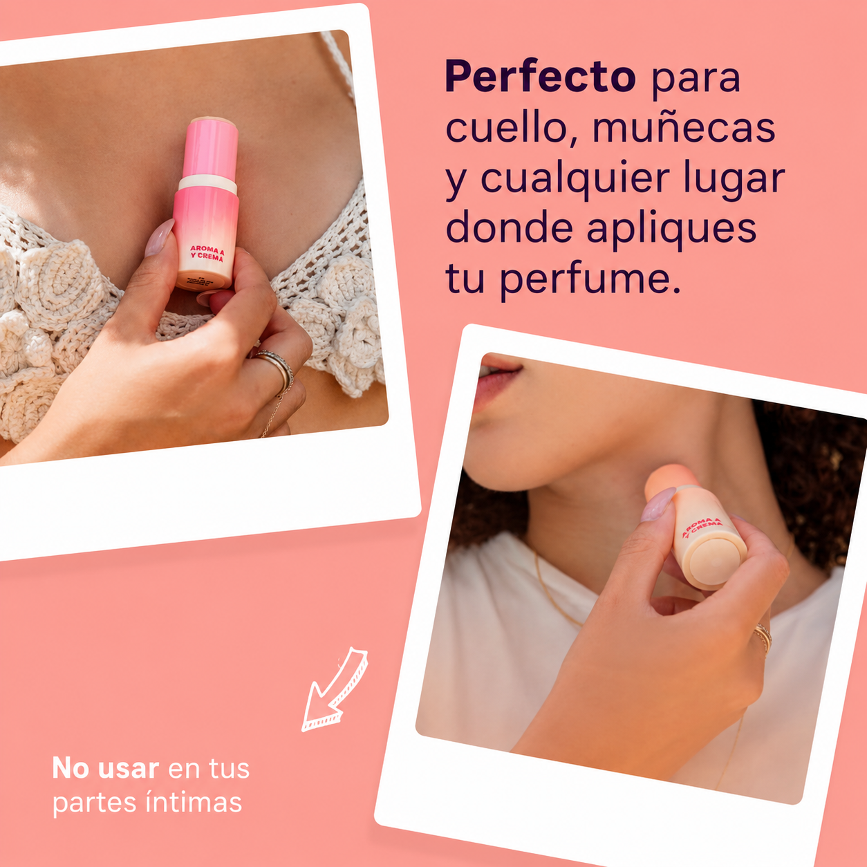 OVELLE Perfume Sólido Fresa y Crema