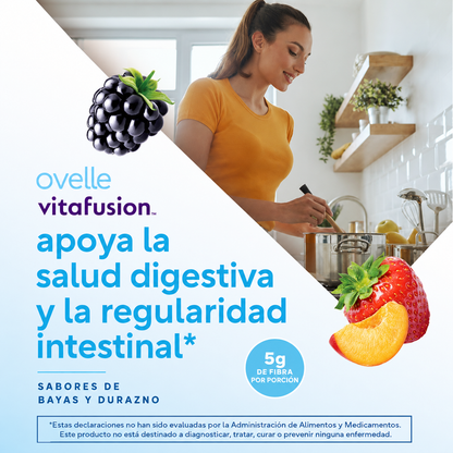 Ovelle Gomitas de Fibra Prebiótica Sin Azúcar