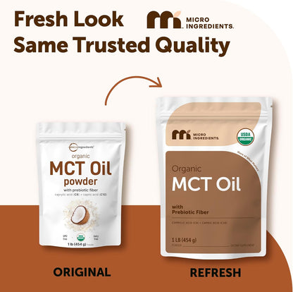 MCT Oil Powder with Prebiotic Fiber