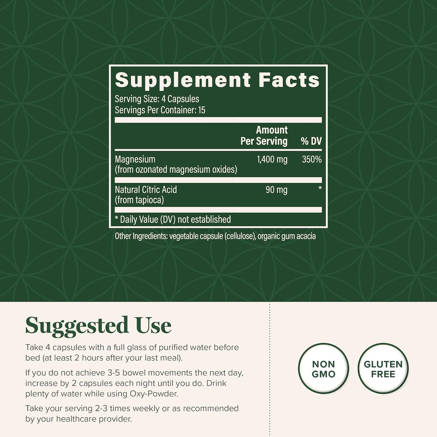 Oxy Powder Colon Cleanse & Digestive Support