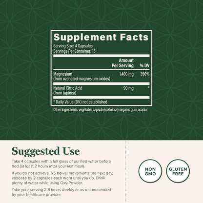 Oxy Powder Colon Cleanse & Digestive Support
